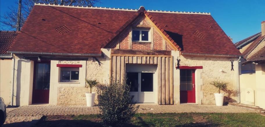 Longere Villa Chatres-sur-Cher Luaran gambar